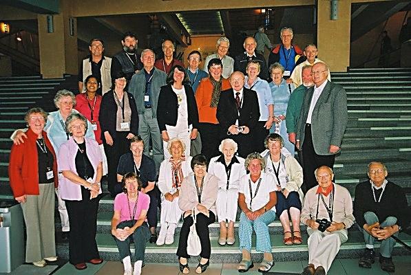 Group photo of most UK delegates.