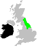 Map highlighting the NERIAC region.