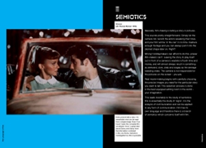 Language of Film - sample Semiotics page