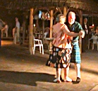 Frank and Shirley Brown dancing.