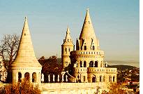 The Fishermans Bastion in Budapest.