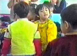 Example of a child's eye-level shot.